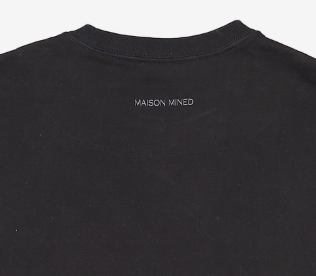 메종미네드(MAISON MINED) SKULL GOAT HALF T BLACK M