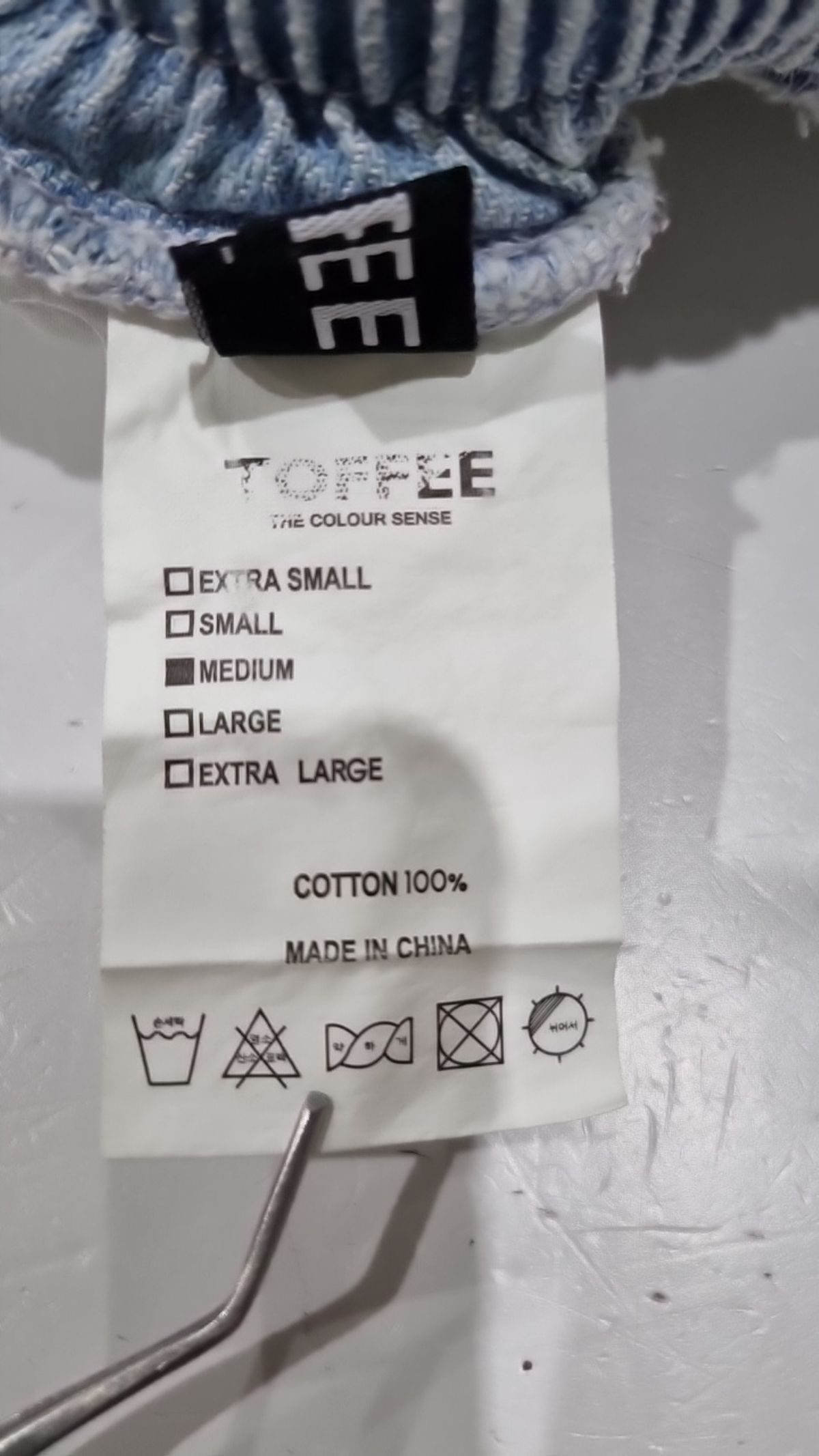 토피(TOFFEE) 청/데님 팬츠 M