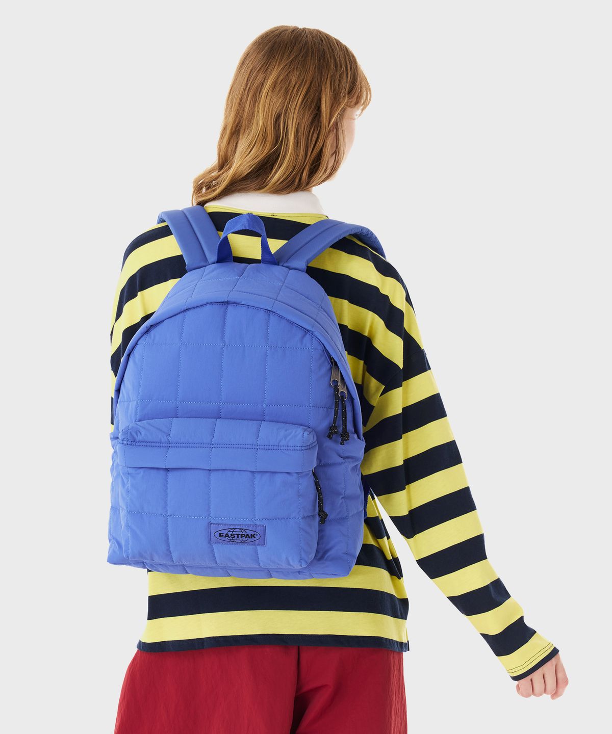 이스트팩(EASTPAK) 패디드파커 Puff Checks Blue