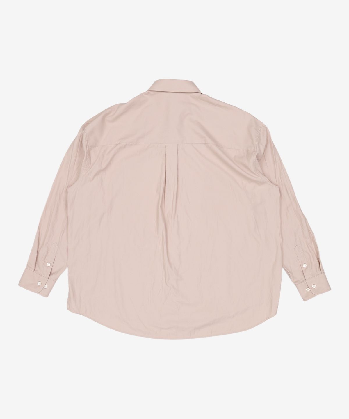 세컨모놀로그(SECONDMONO) (TIE SET)Side Slit Oversized Cotton Shirt [7 color]_SESH008 L