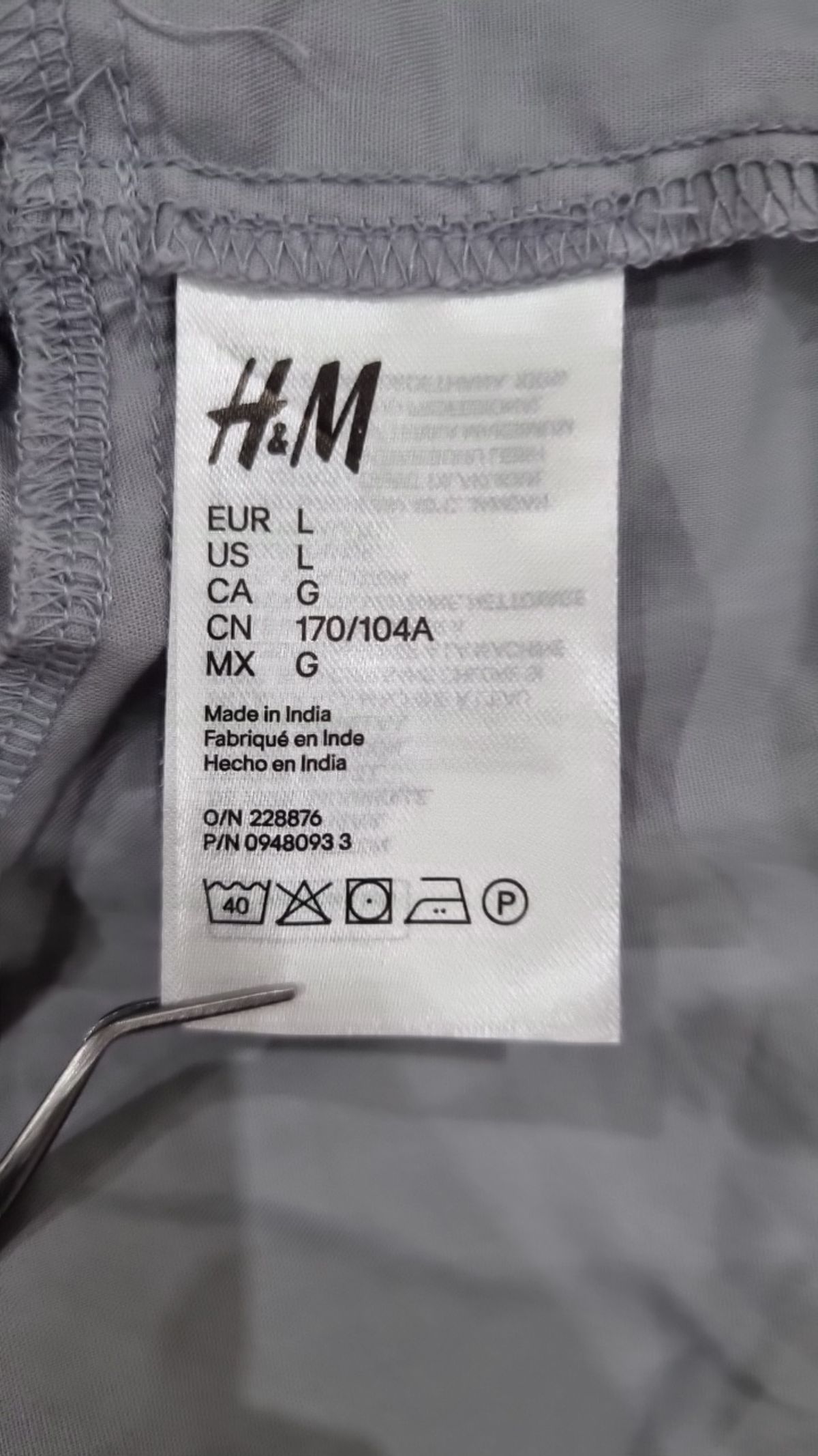 디바이디드에이치앤엠(DIVIDED H&M) 캐주얼 셔츠 L