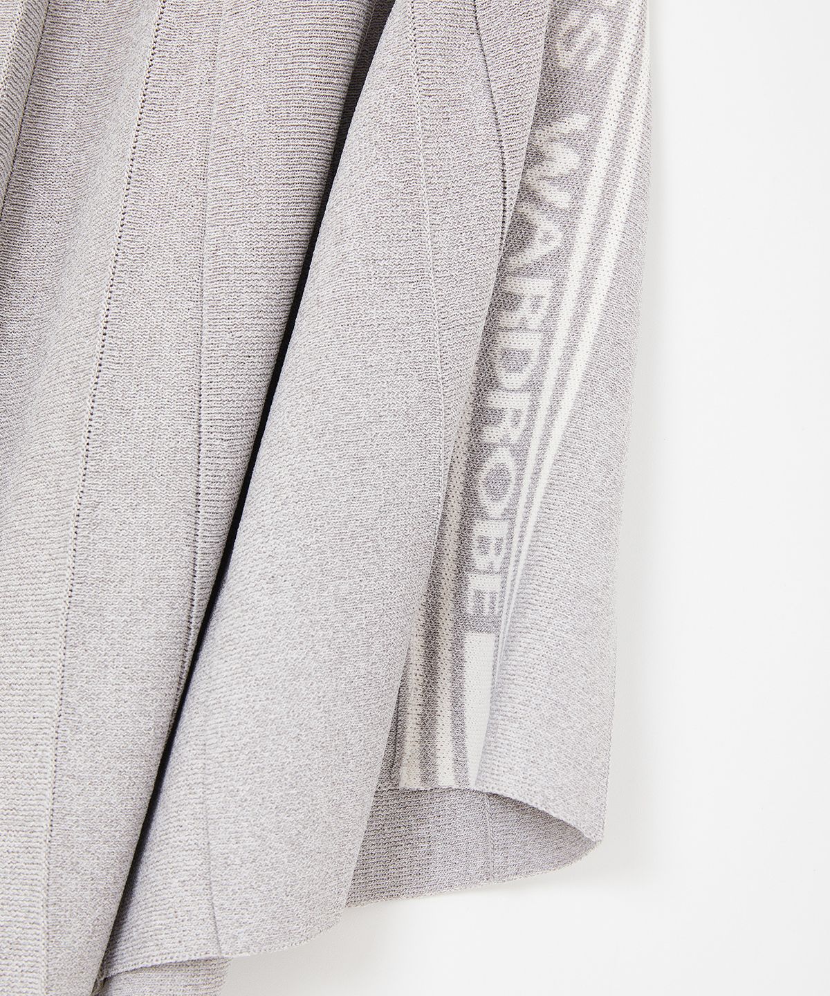에이오더블유(AOW) HOUNDTOOTH COLLAR KNIT SKIRT