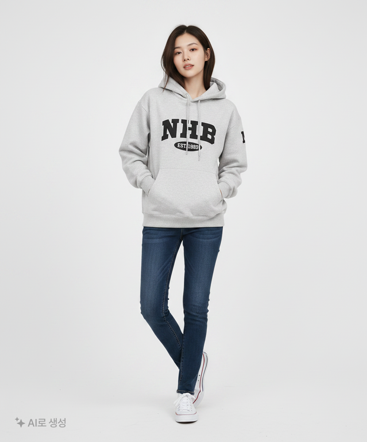 뉴해빗(NUHABIT) 후드 티셔츠 M