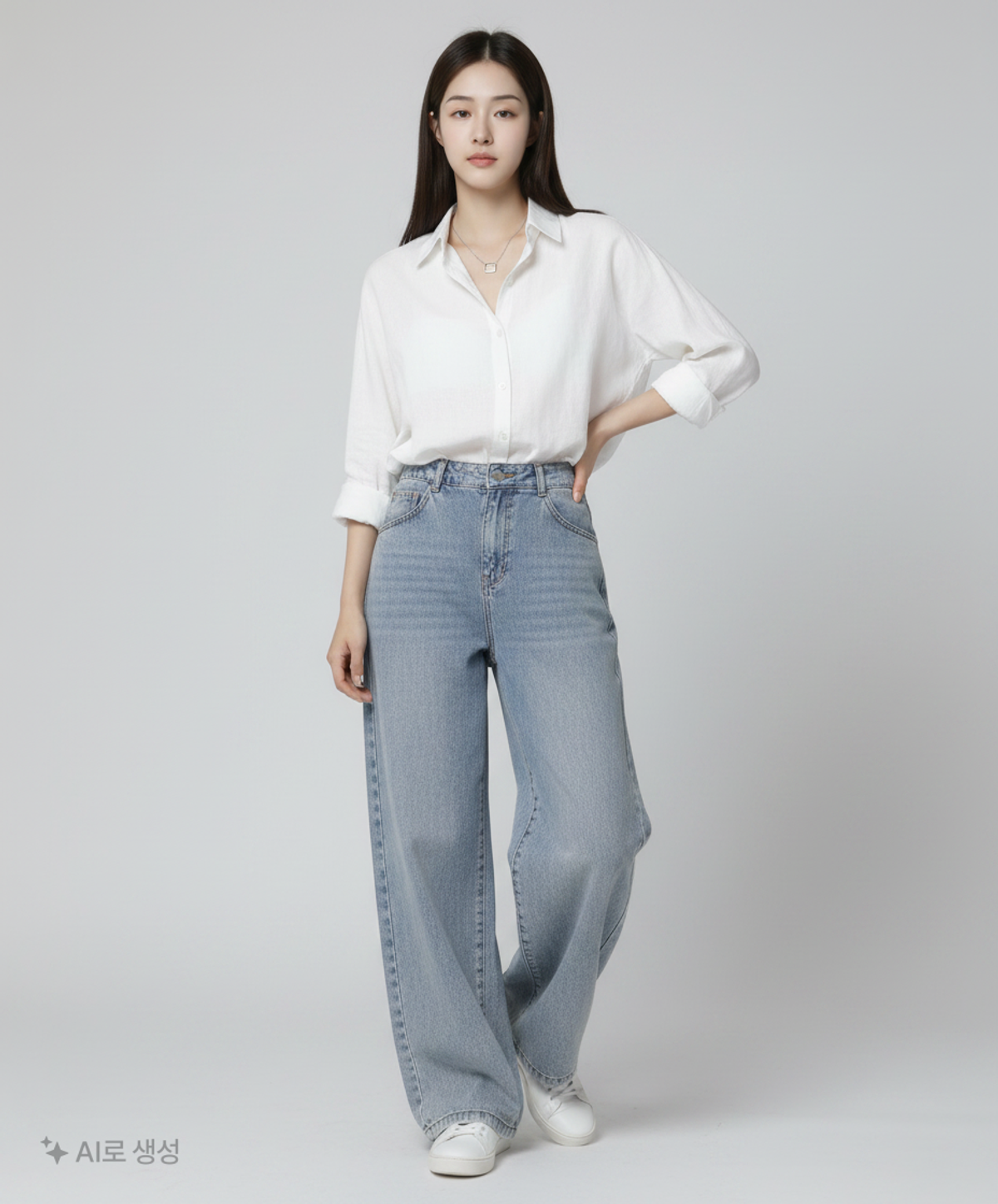 논앤논(NON AND NON) 청/데님 팬츠 M