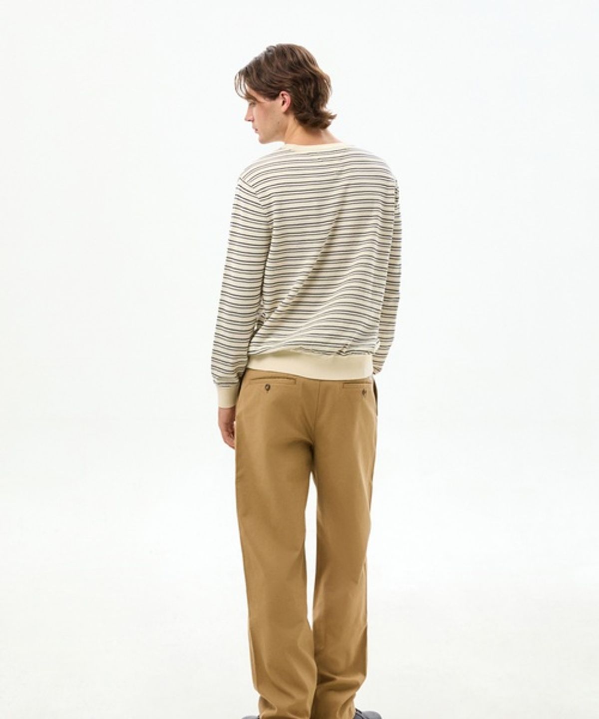 타미힐피거(TOMMY HILFIGER) [Relaxed fit] 리버 헤리티지 팬츠 (T12G6WPC030MT1GV7)