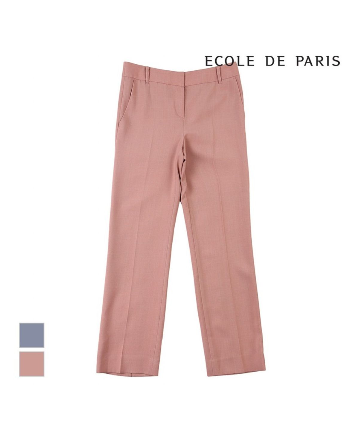 에꼴드파리(ECOLEDEPARIS) 베이직 일자 슬랙스팬츠_PB02WPA002Z