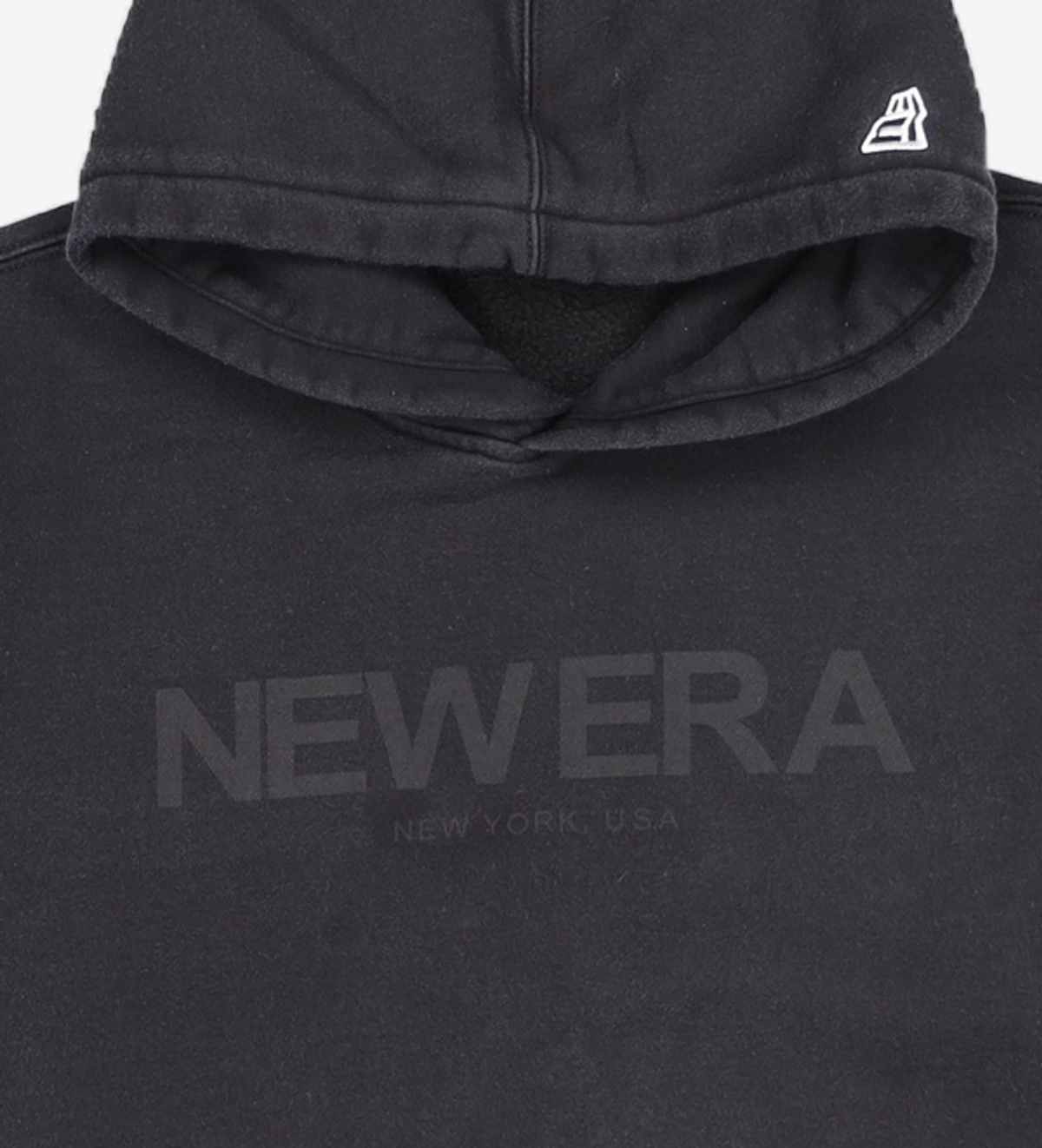 뉴에라키즈(NEW ERA KIDS) [키즈] 에센셜 릴렉스드 후드 블랙 13947118 160