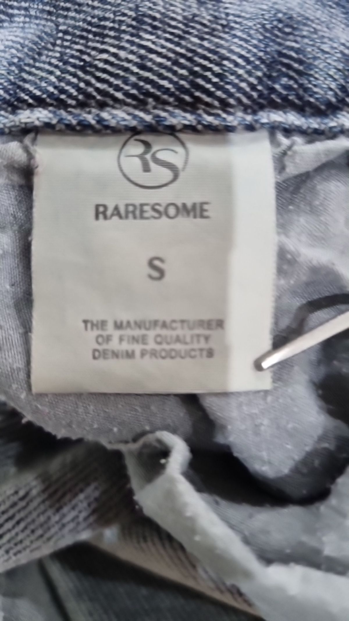 레어썸(RARESOME) 청/데님 팬츠 S