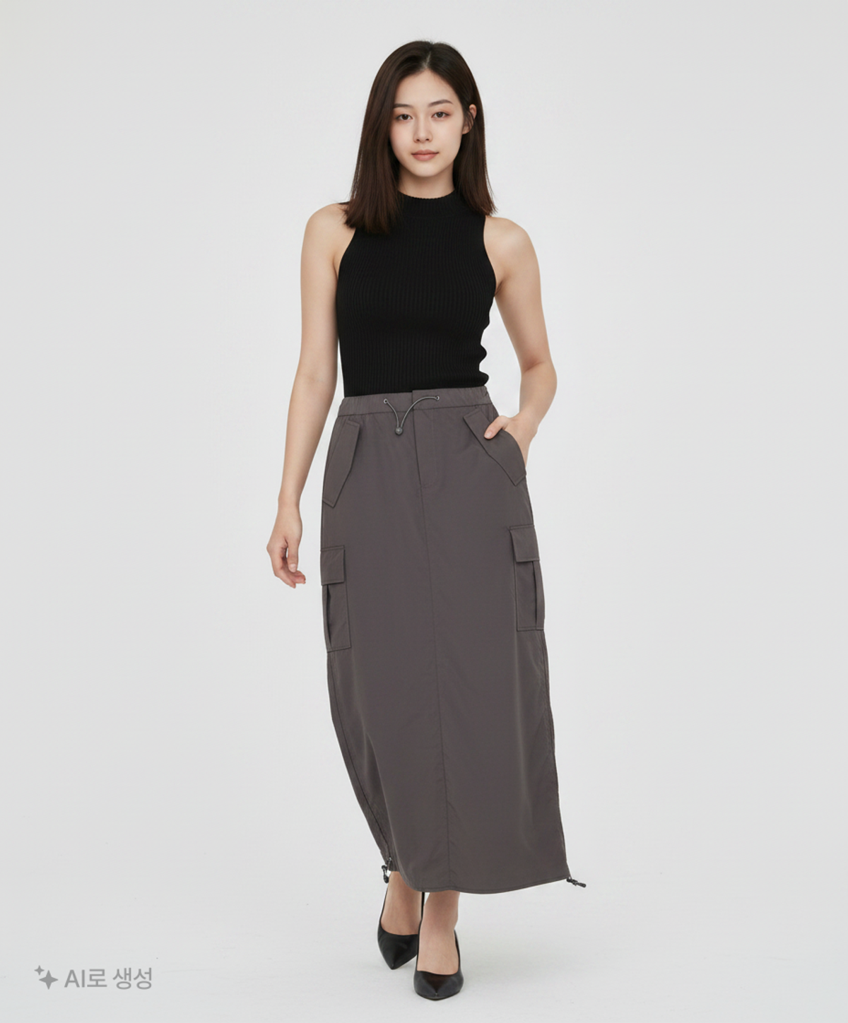 모아(MOAA) 롱스커트 M