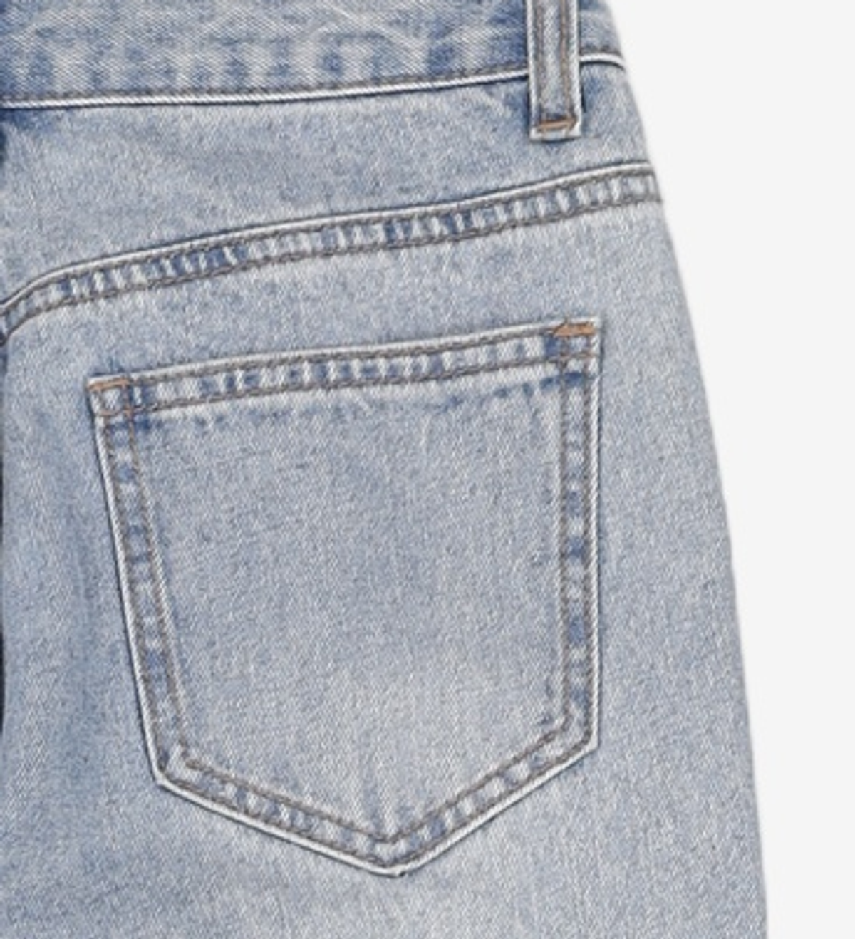 미쏘(MIXXO) 롤업 보이핏 데님 MIWTJB327J 28