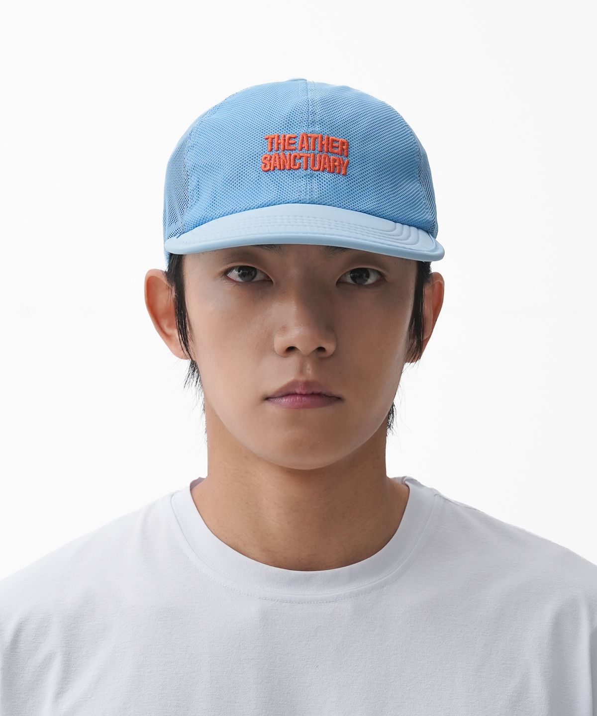 타스 (디아더생츄어리)(TAS (THEATHERSANCTUARY)) 오리진 볼륨 로고 메쉬캡 (스카이블루)