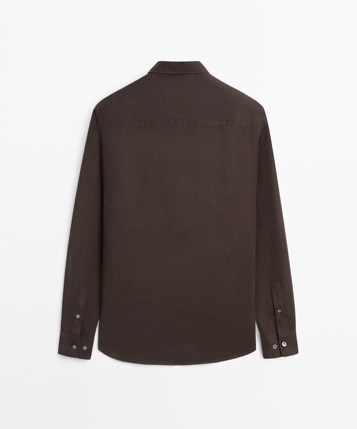 마시모두띠(MASSIMO DUTTI) 100% 린넨 레귤러 핏 셔츠