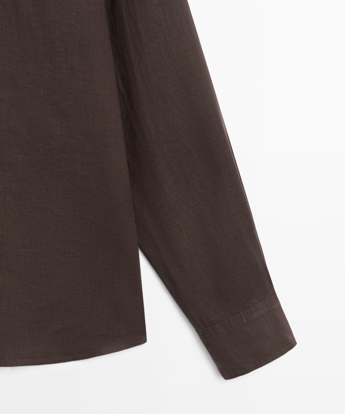 마시모두띠(MASSIMO DUTTI) 100% 린넨 레귤러 핏 셔츠