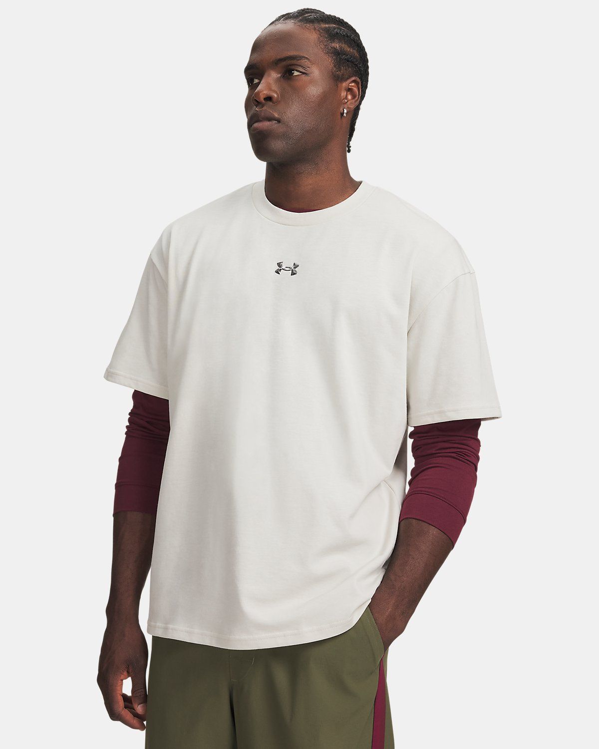 언더아머(UNDERARMOUR) UA 헤비웨이트 메탈 로고6013618-110