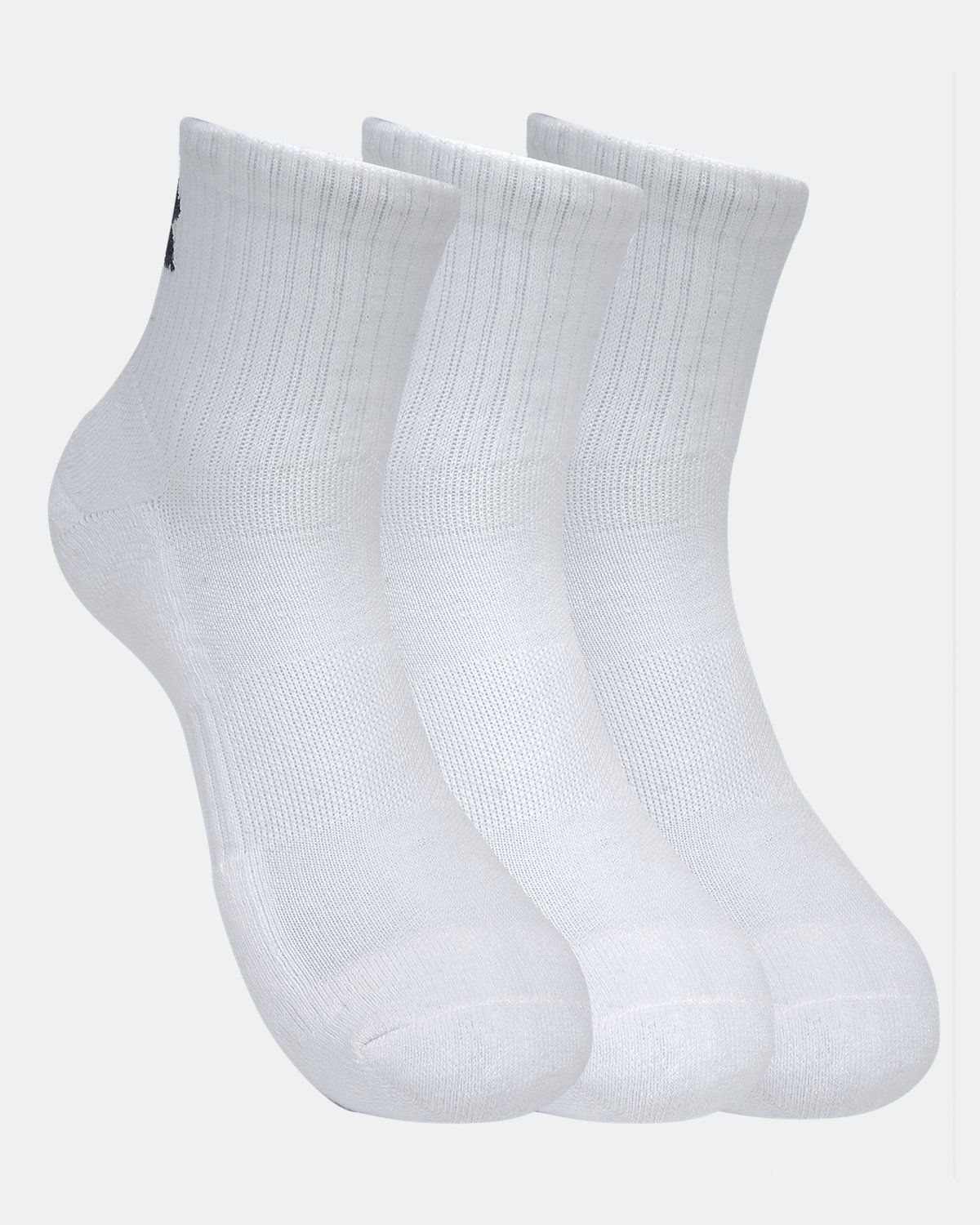 언더아머(UNDERARMOUR) 유니섹스 UA 트레이닝 코튼 쿼터 삭스 3켤레1386372-100