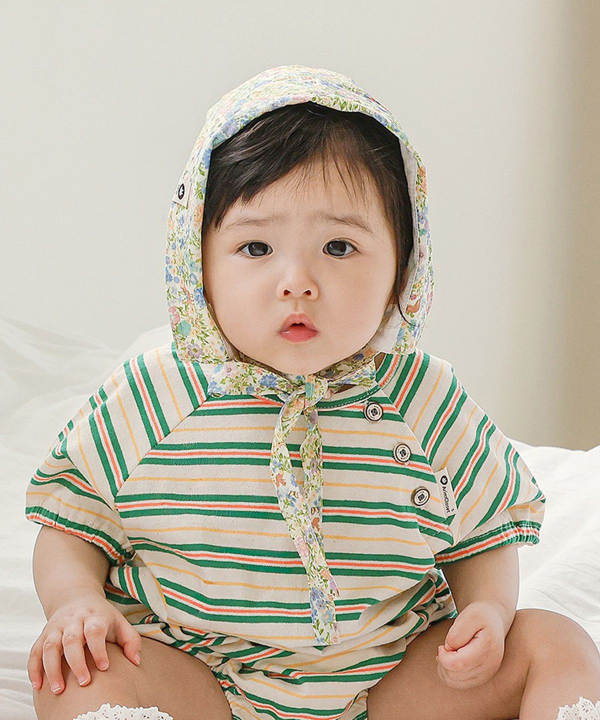 아림클로젯(ARIMCLOSET) 숲속에 귀여운 친구들이 살아요 - 아기 올리브 보넷
