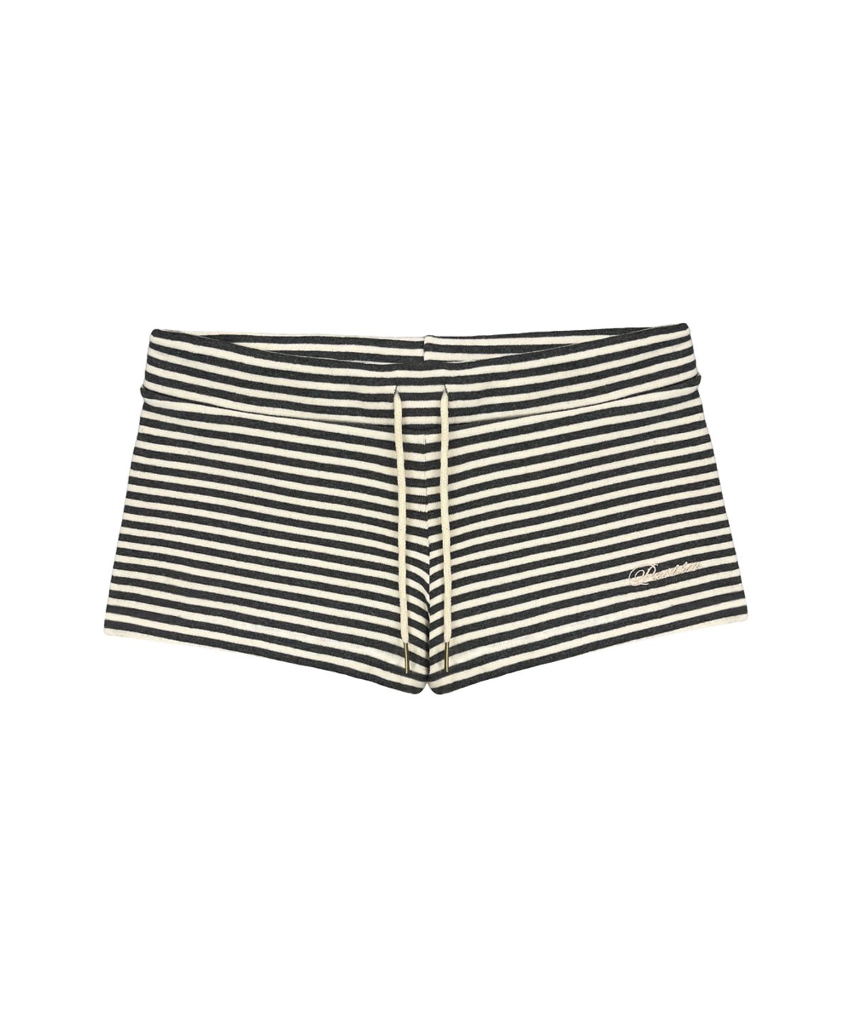 파시온(PASION) 슈가 마이크로 팬츠_그레이&아이보리 Sugar Micro Pants_Gray-Ivory