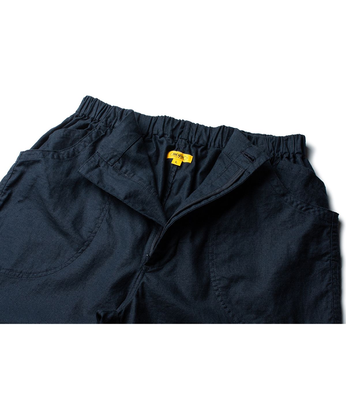 더 레스큐(THE RESQ) LINEN COTTON DOMINGO PANTS [NAVY]