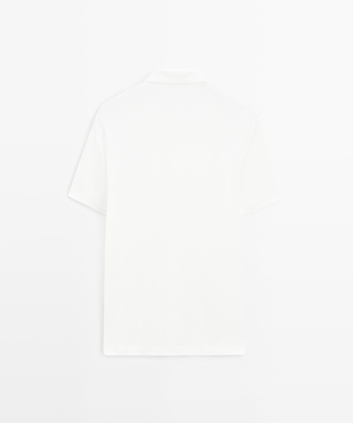 마시모두띠(MASSIMO DUTTI) 100% 코튼 반팔 폴로 셔츠