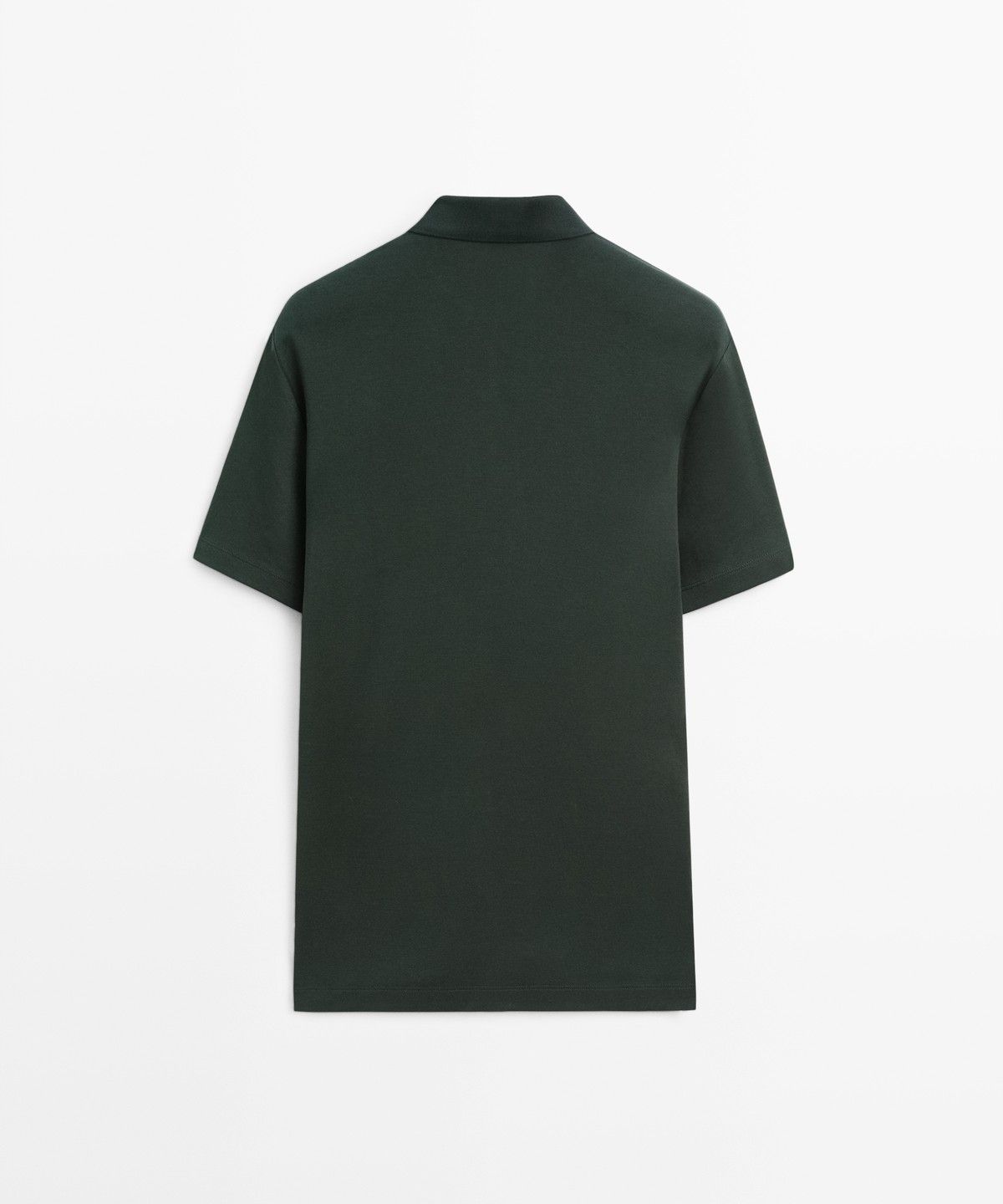 마시모두띠(MASSIMO DUTTI) 100% 코튼 반팔 폴로 셔츠