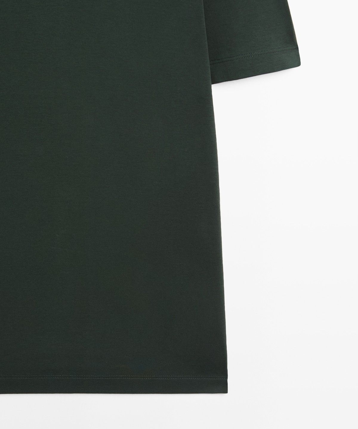 마시모두띠(MASSIMO DUTTI) 100% 코튼 반팔 폴로 셔츠