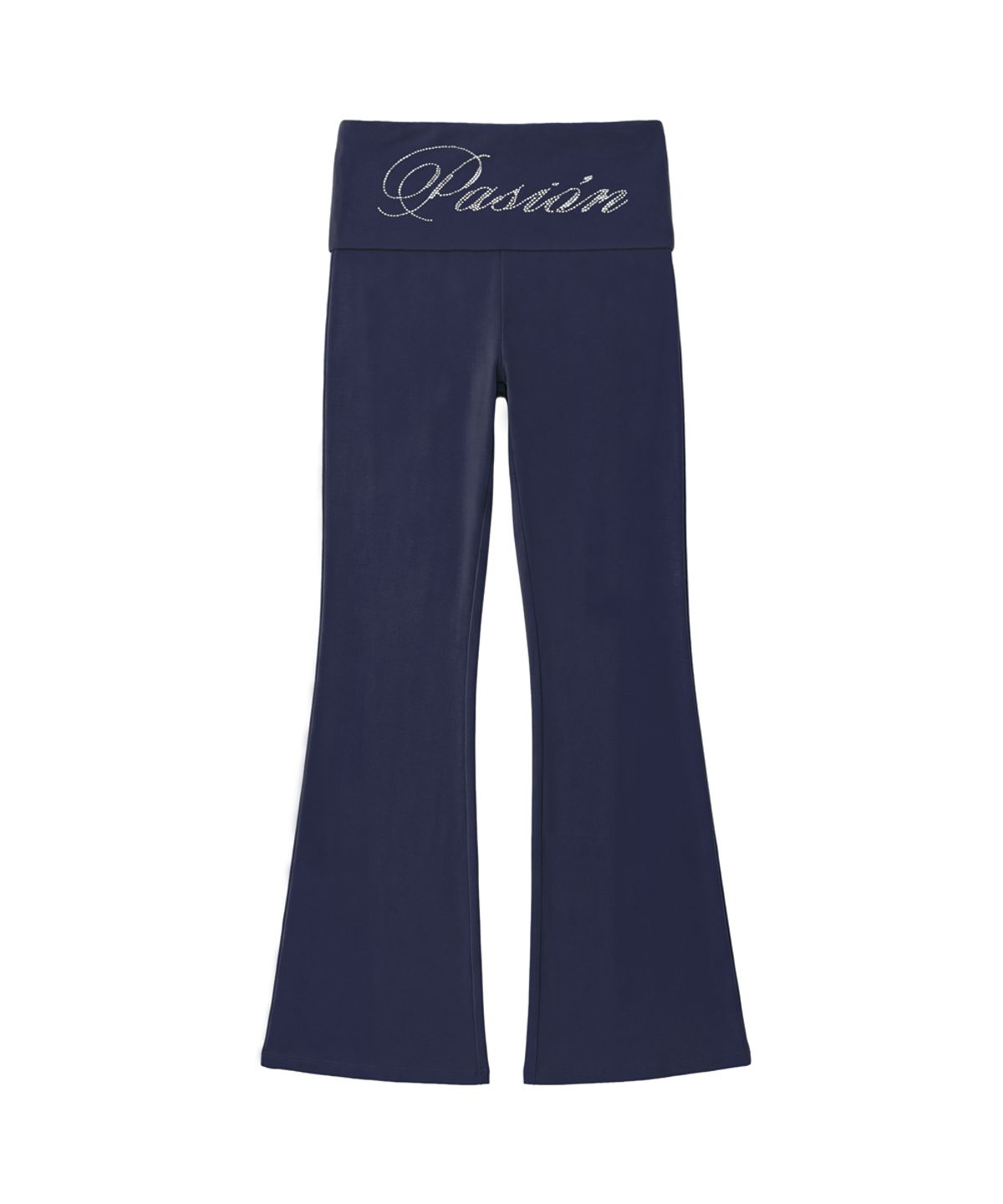 파시온(PASION) 슬림 크리스탈 글램 팬츠_네이비 Slim Crystal Glam Pants_Navy