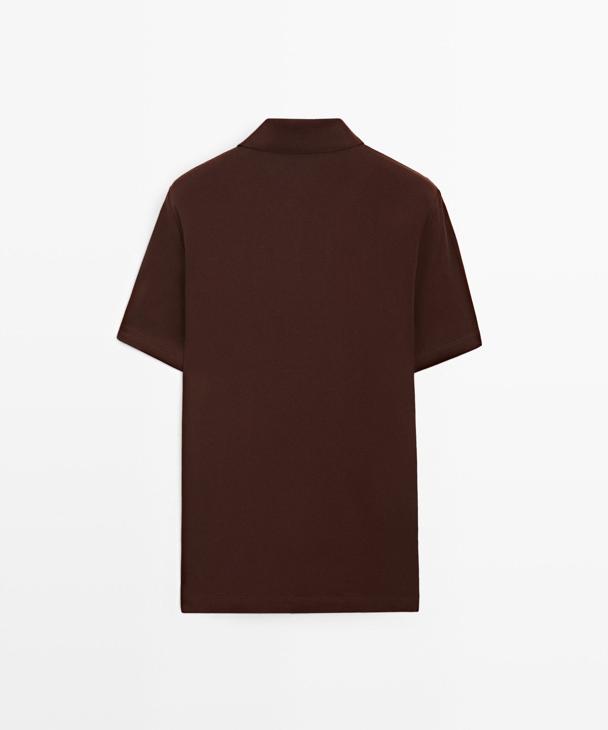 마시모두띠(MASSIMO DUTTI) 100% 코튼 반팔 폴로 셔츠