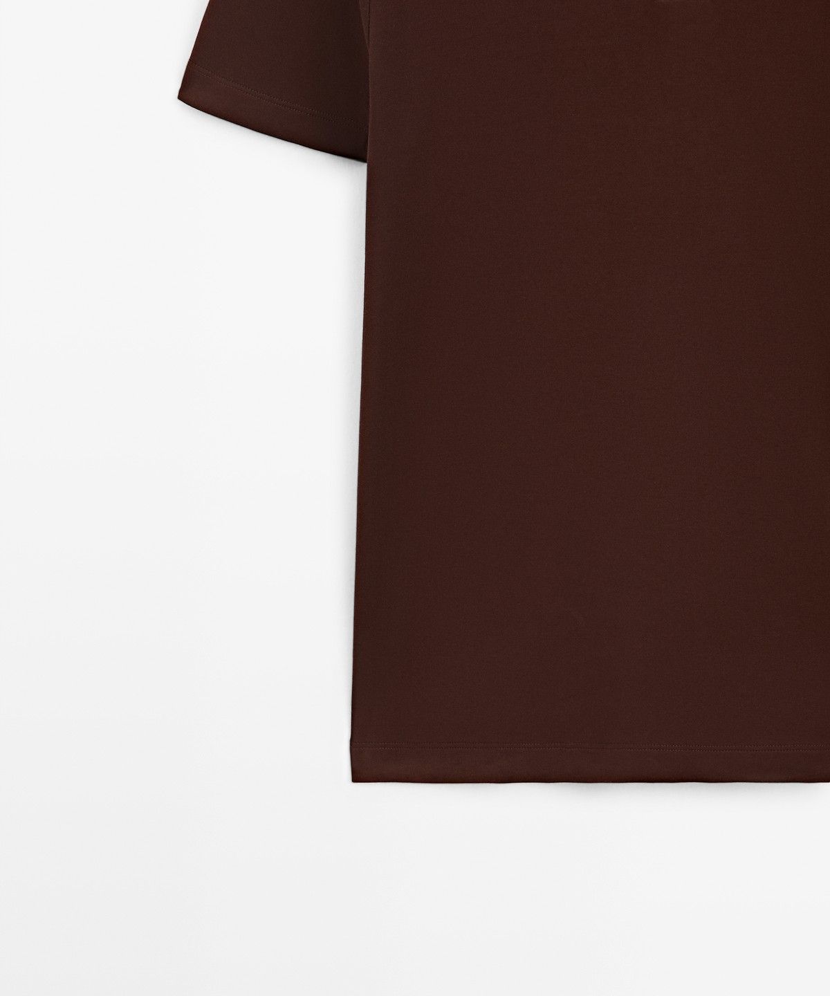마시모두띠(MASSIMO DUTTI) 100% 코튼 반팔 폴로 셔츠