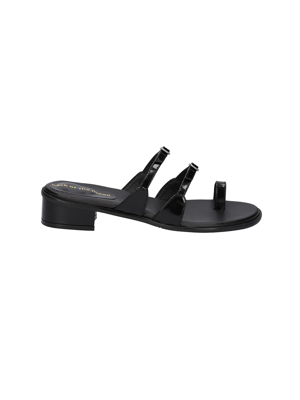백오브더문(BACK OF THE MOON) Diana Sandal_Black