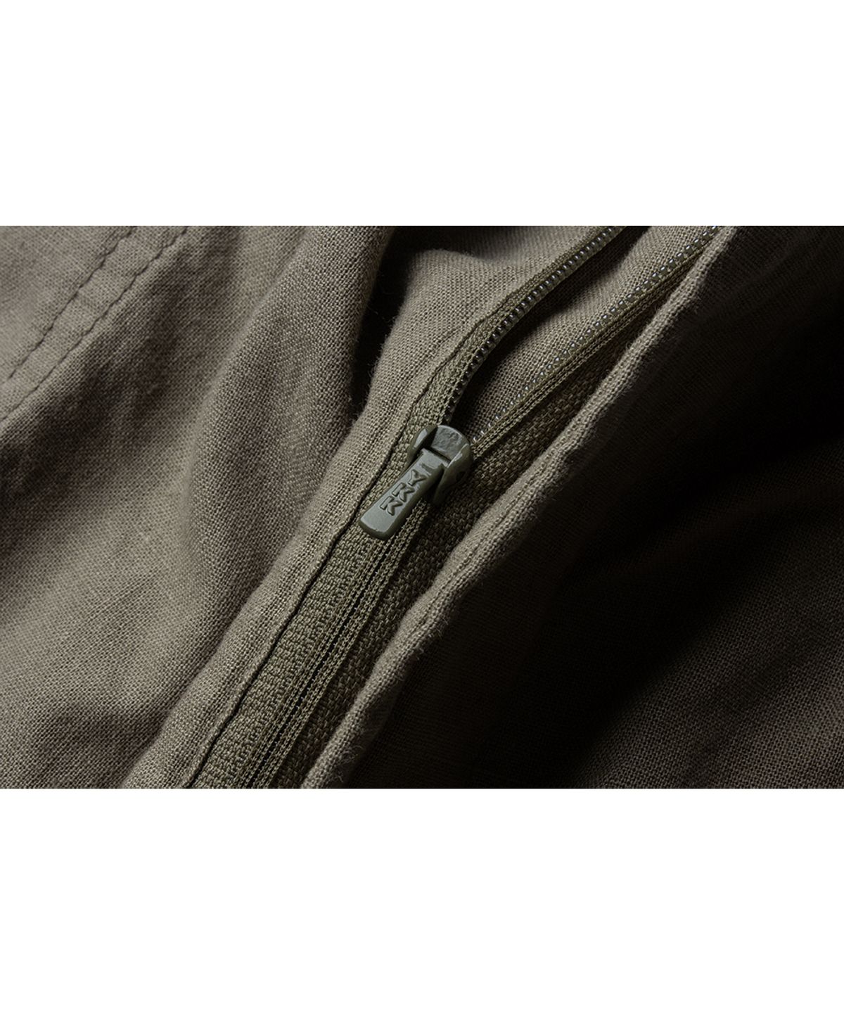 더 레스큐(THE RESQ) LINEN COTTON DOMINGO PANTS [VINTAGE KHAKI]
