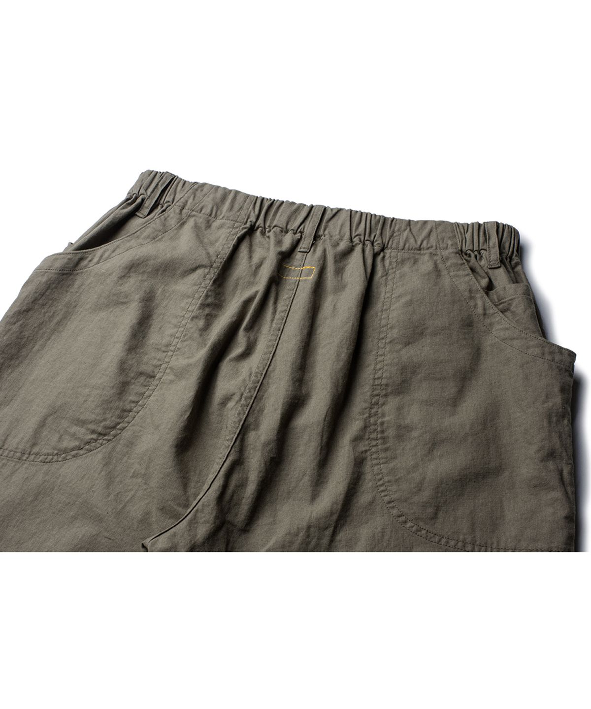 더 레스큐(THE RESQ) LINEN COTTON DOMINGO PANTS [VINTAGE KHAKI]