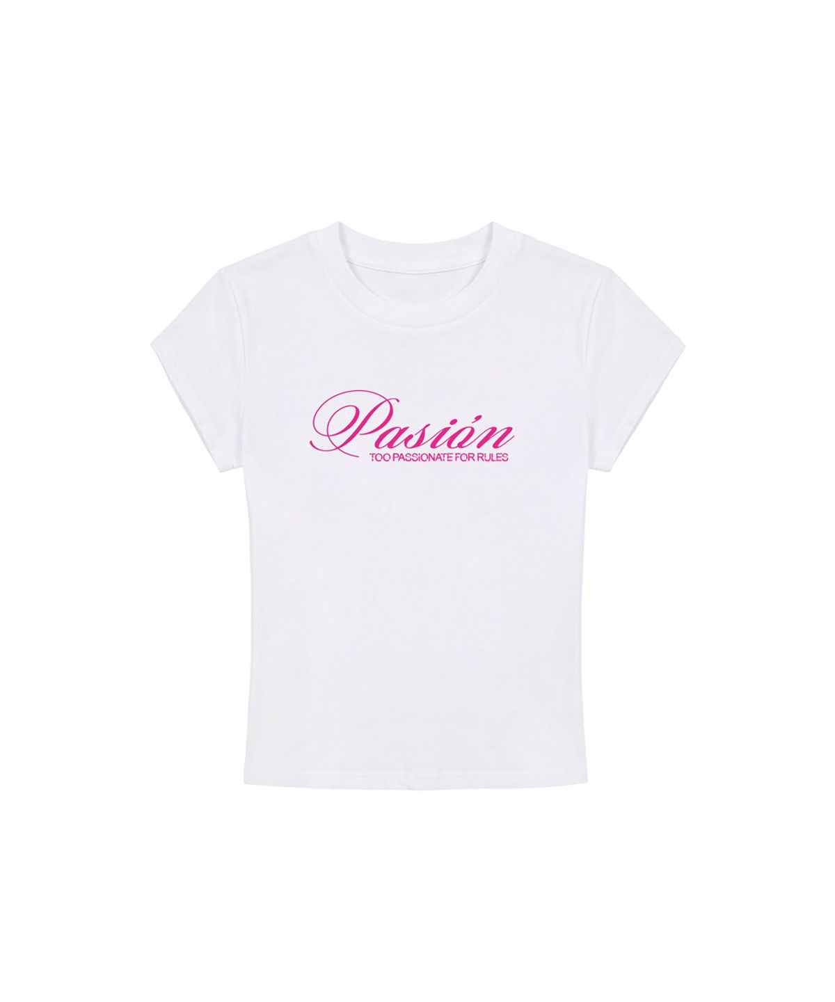 파시온(PASION) 슈퍼 디바 반팔티_화이트 Super Diva Short Sleeve Tee_White