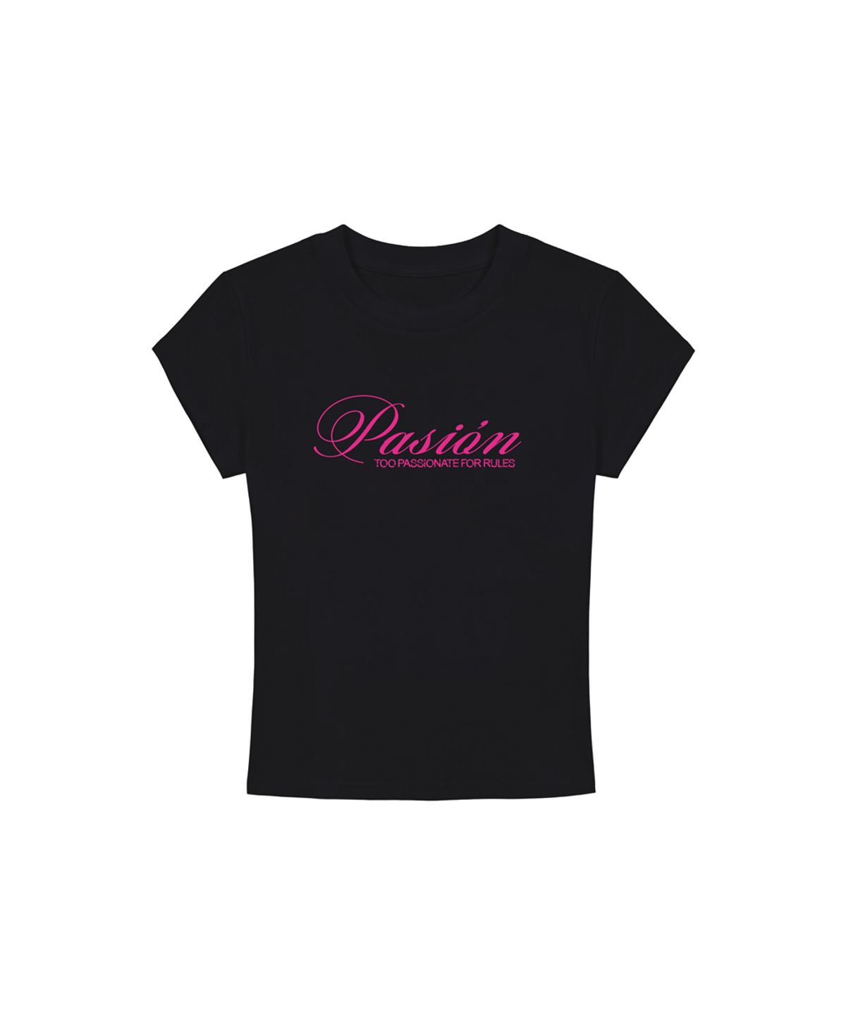 파시온(PASION) 슈퍼 디바 반팔티_블랙 Super Diva Short Sleeve Tee_Black