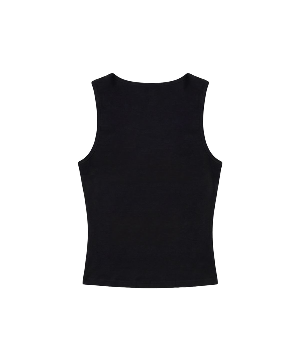 파시온(PASION) 비쥬 슬림 나시_블랙 Bijou Slim Sleeveless_Black