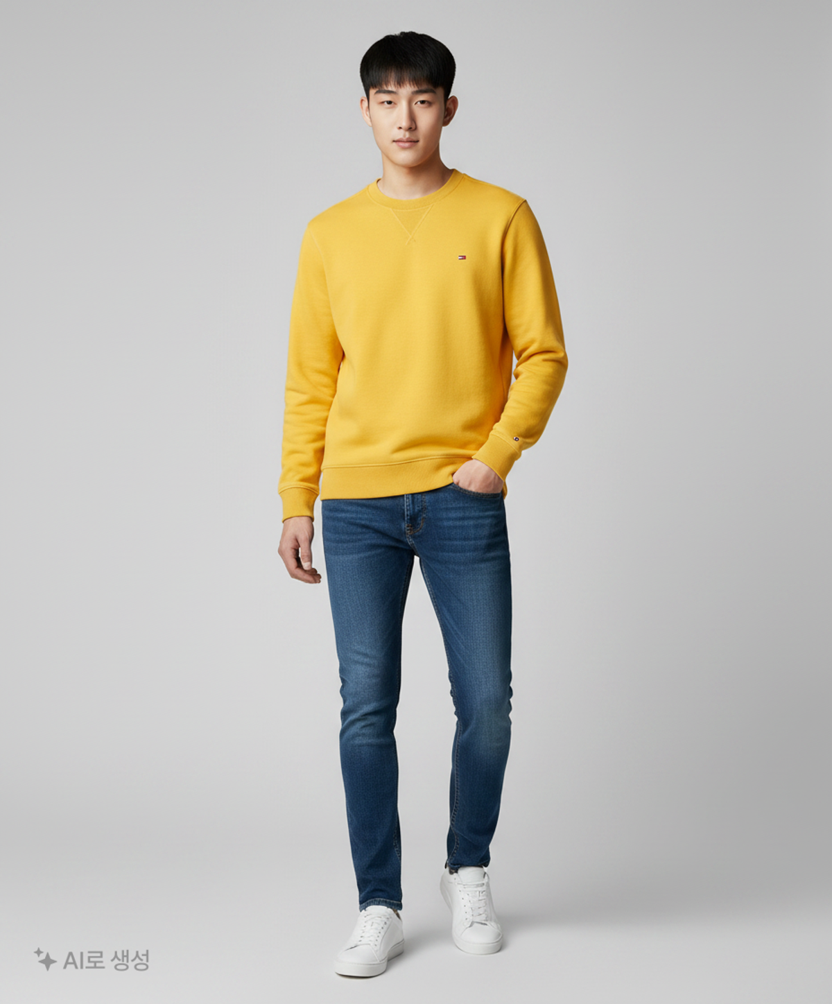 타미힐피거(TOMMY HILFIGER) 맨투맨/스웨트셔츠 S