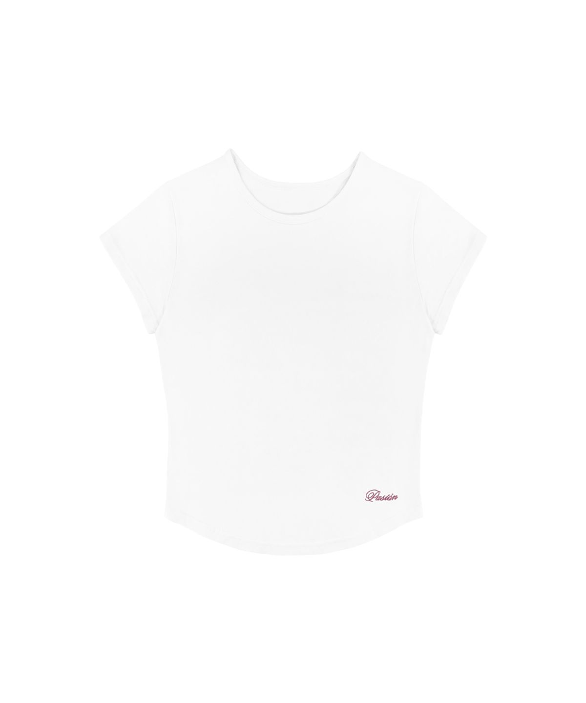 파시온(PASION) 소프트 코어 반팔티_화이트 Soft Core Short Sleeve Tee_White