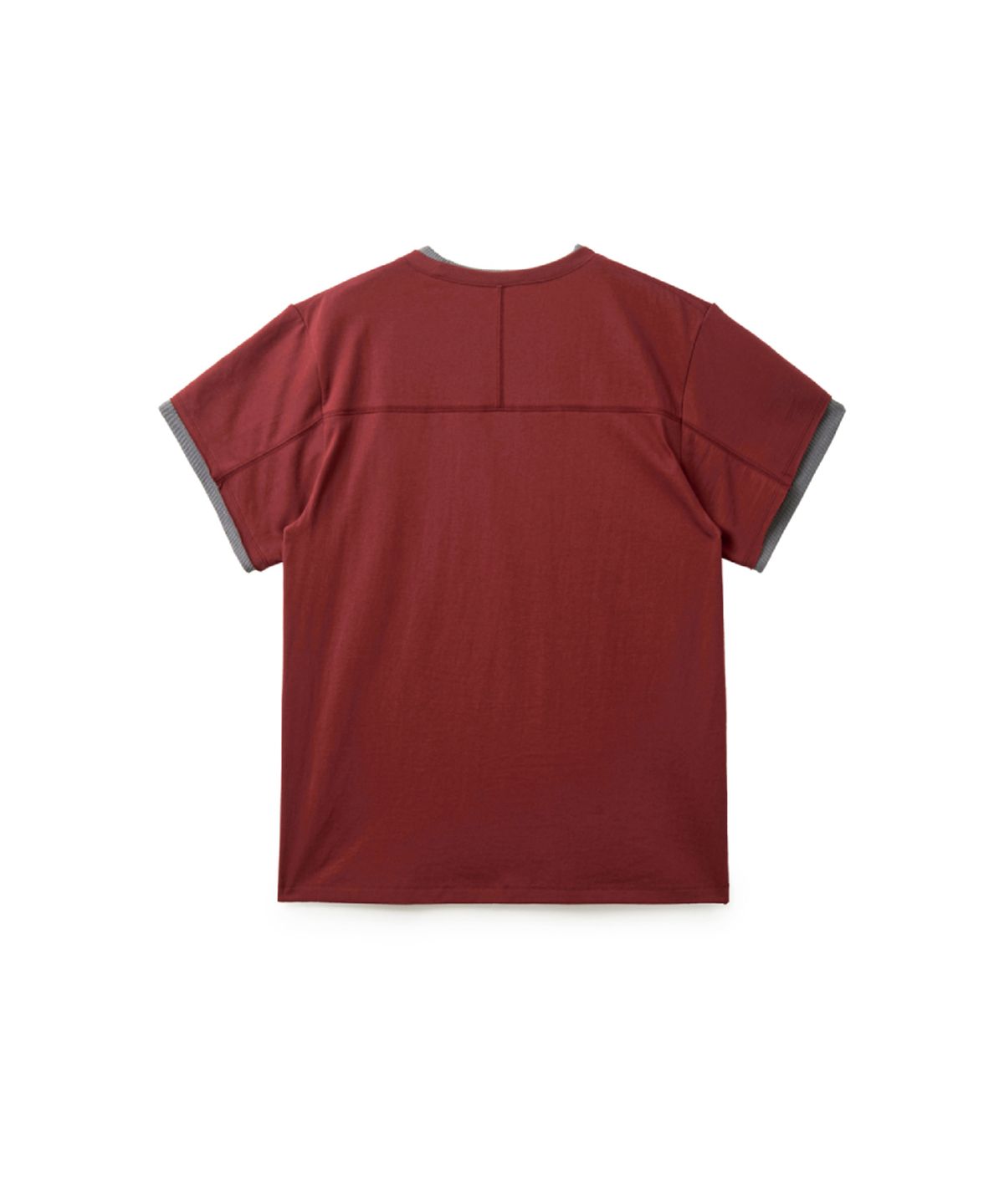해칭룸(HATCHINGROOM) Double Neck Tee Red