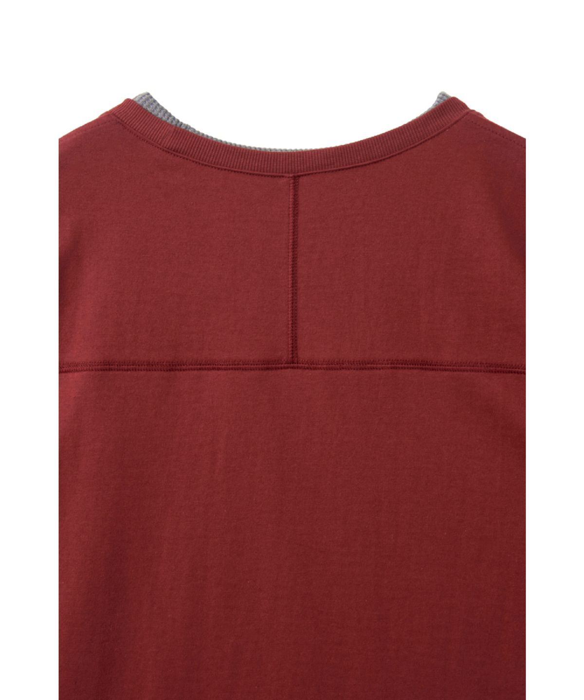 해칭룸(HATCHINGROOM) Double Neck Tee Red