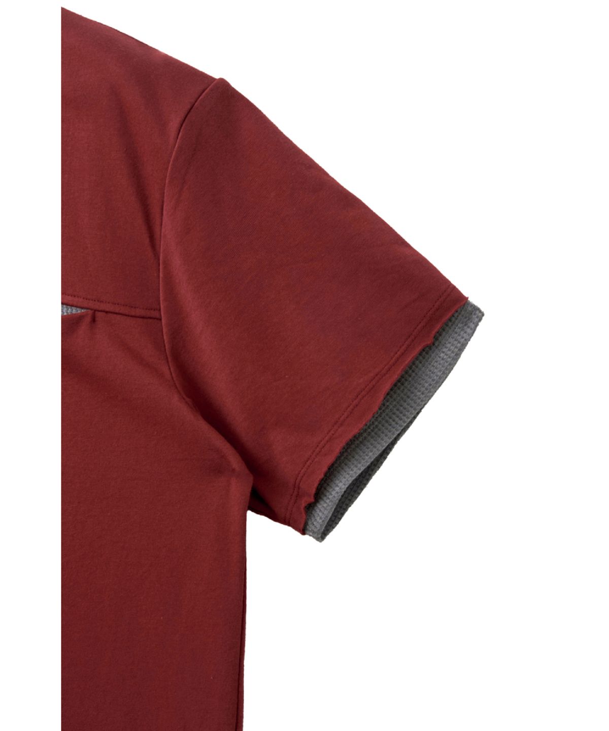해칭룸(HATCHINGROOM) Double Neck Tee Red