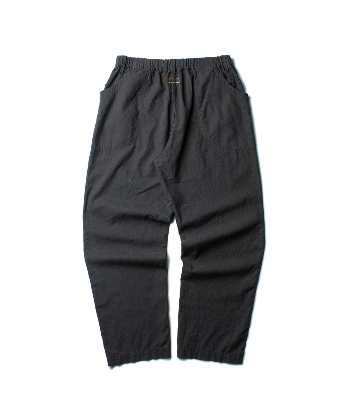더 레스큐(THE RESQ) LINEN COTTON DOMINGO PANTS [OLIVE CHARCOAL]