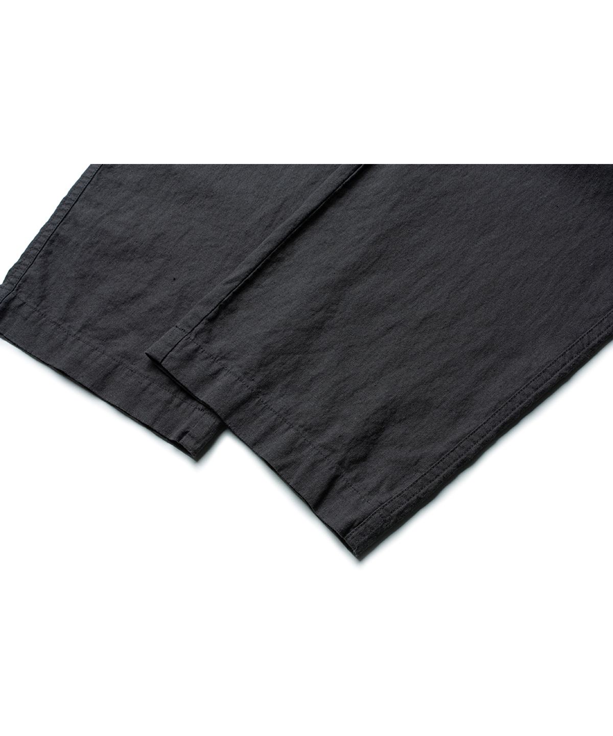 더 레스큐(THE RESQ) LINEN COTTON DOMINGO PANTS [OLIVE CHARCOAL]