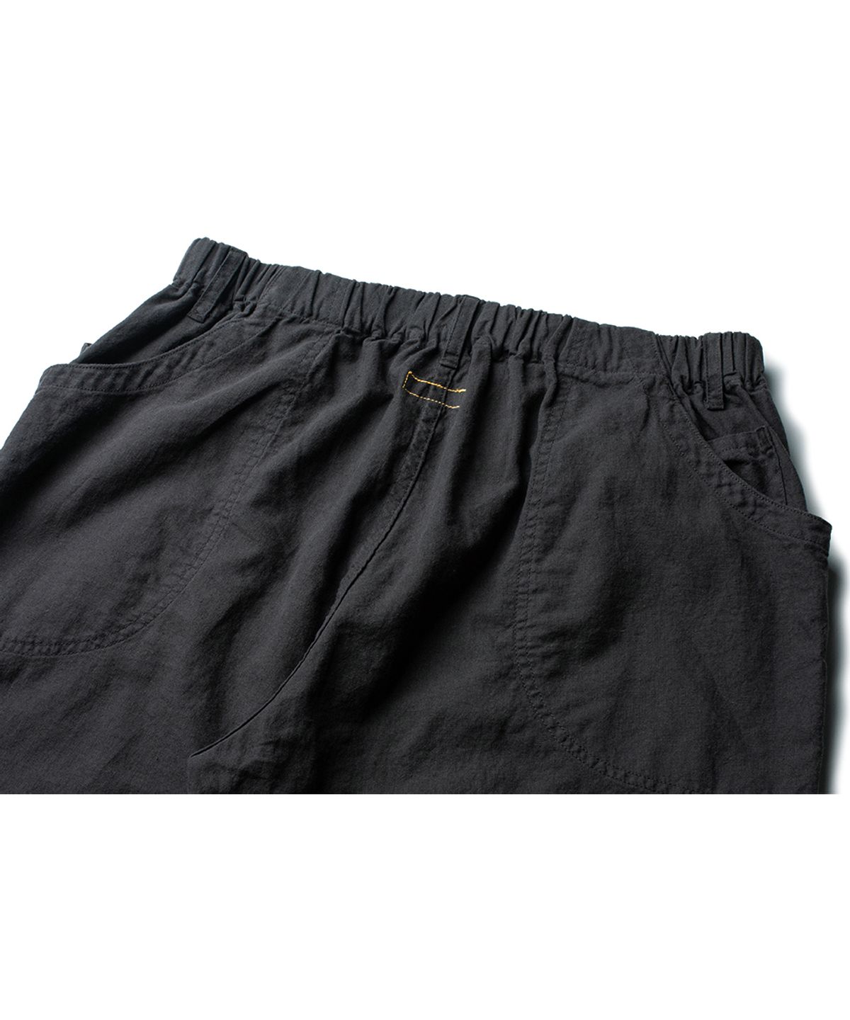더 레스큐(THE RESQ) LINEN COTTON DOMINGO PANTS [OLIVE CHARCOAL]