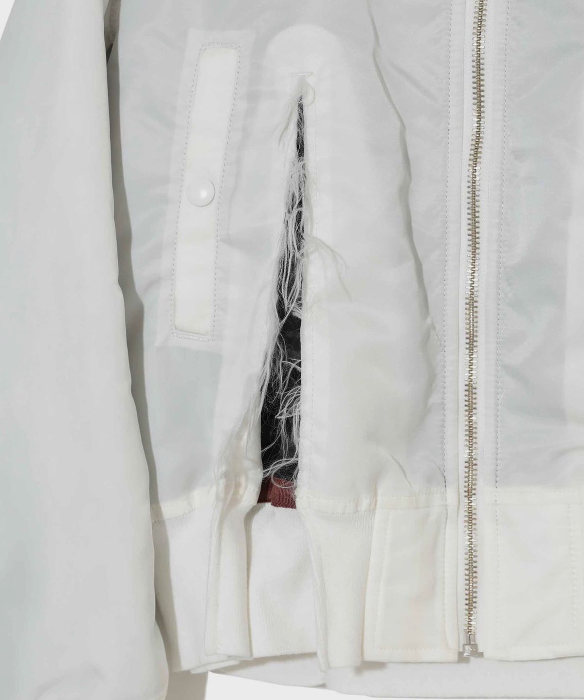 언더커버(UNDERCOVER) (W) 블루종 화이트 UP2F1201 BLOUSON WHITE
