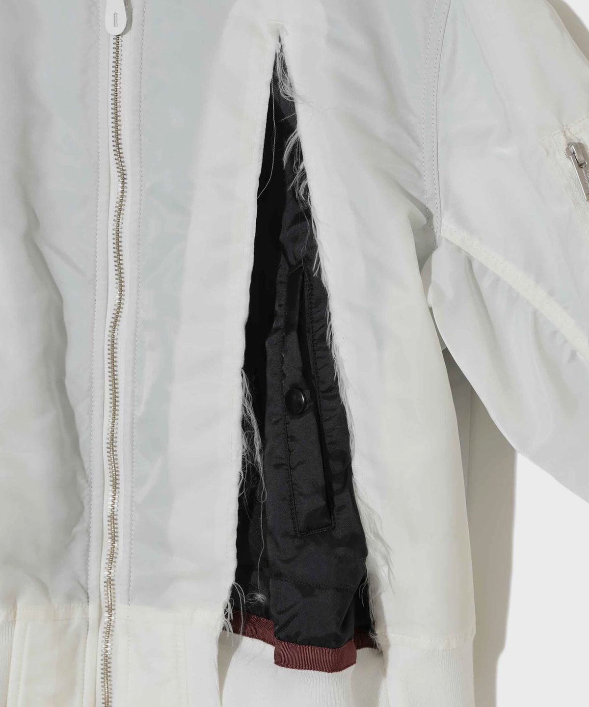언더커버(UNDERCOVER) (W) 블루종 화이트 UP2F1201 BLOUSON WHITE