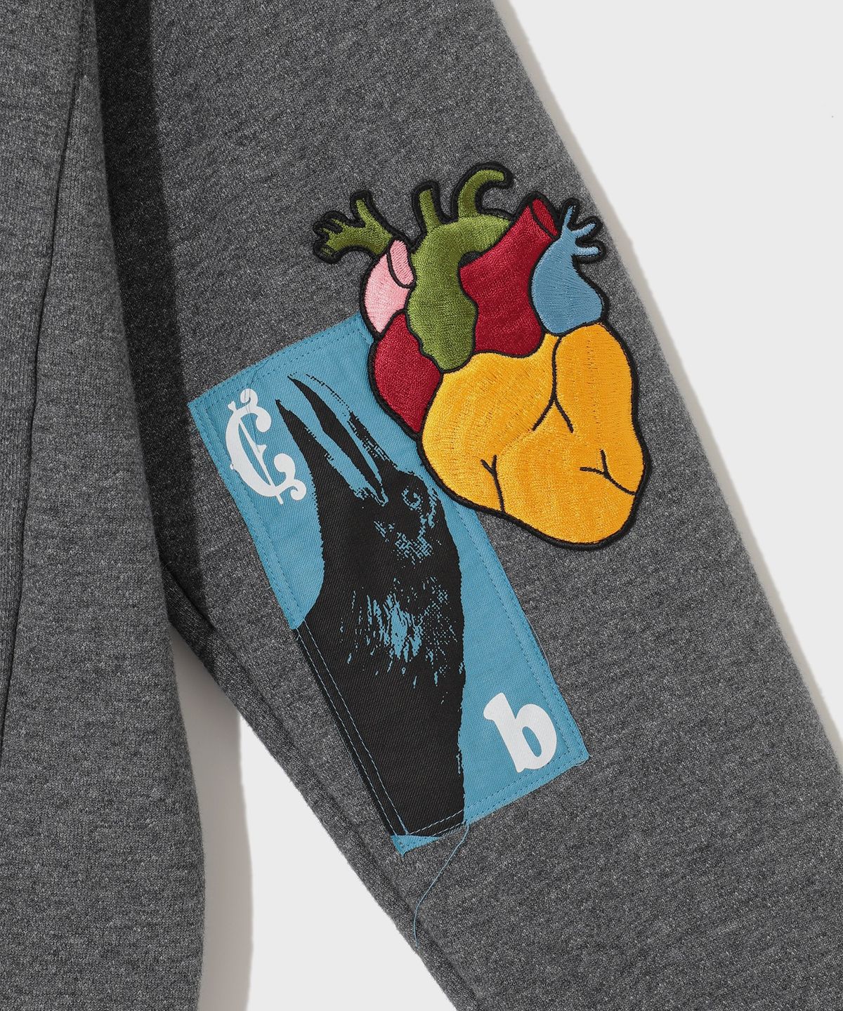 언더커버(UNDERCOVER) (M) 풀오버 차콜 UP2F4808 PULLOVER T.CHARCOAL