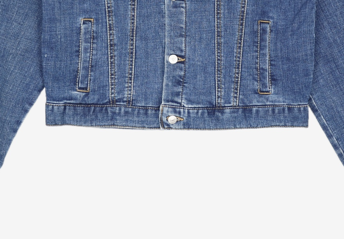 미쏘(MIXXO) 베이직 청자켓 MIWJE8911J S