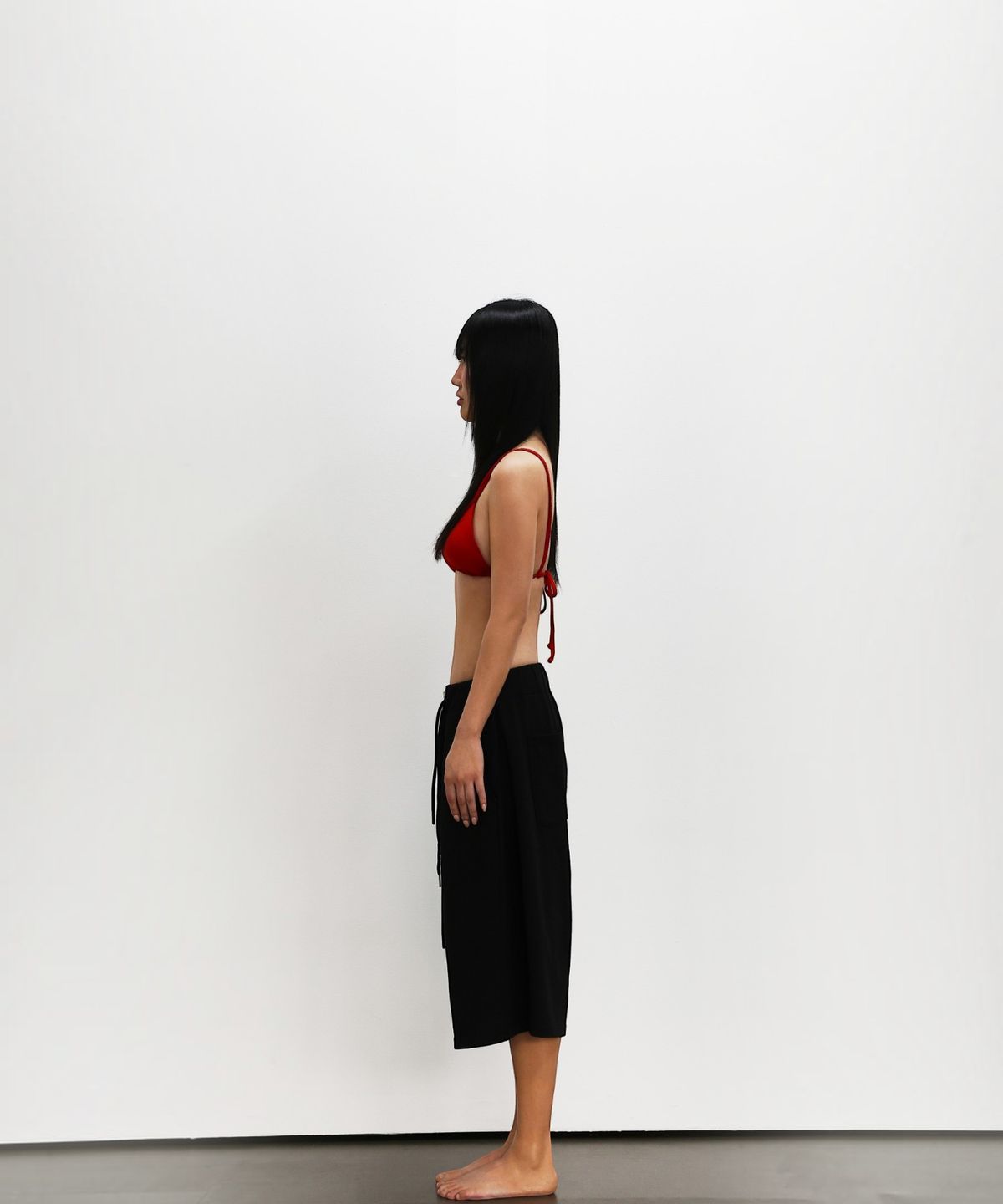 엑세스(XX) Axis Zip Dual Drawstring Buermuda Shorts Black