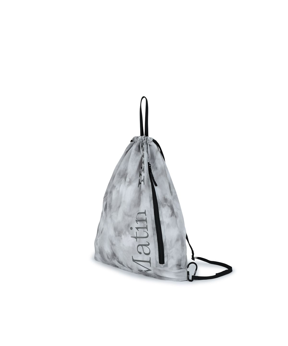 마뗑킴(MATIN KIM) MATIN PACE STRING BAG IN LIGHT GREY