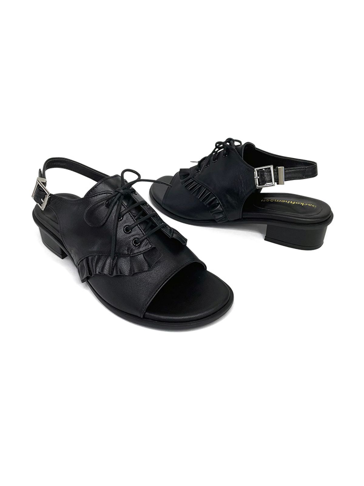 백오브더문(BACK OF THE MOON) Acon Sandal_Black