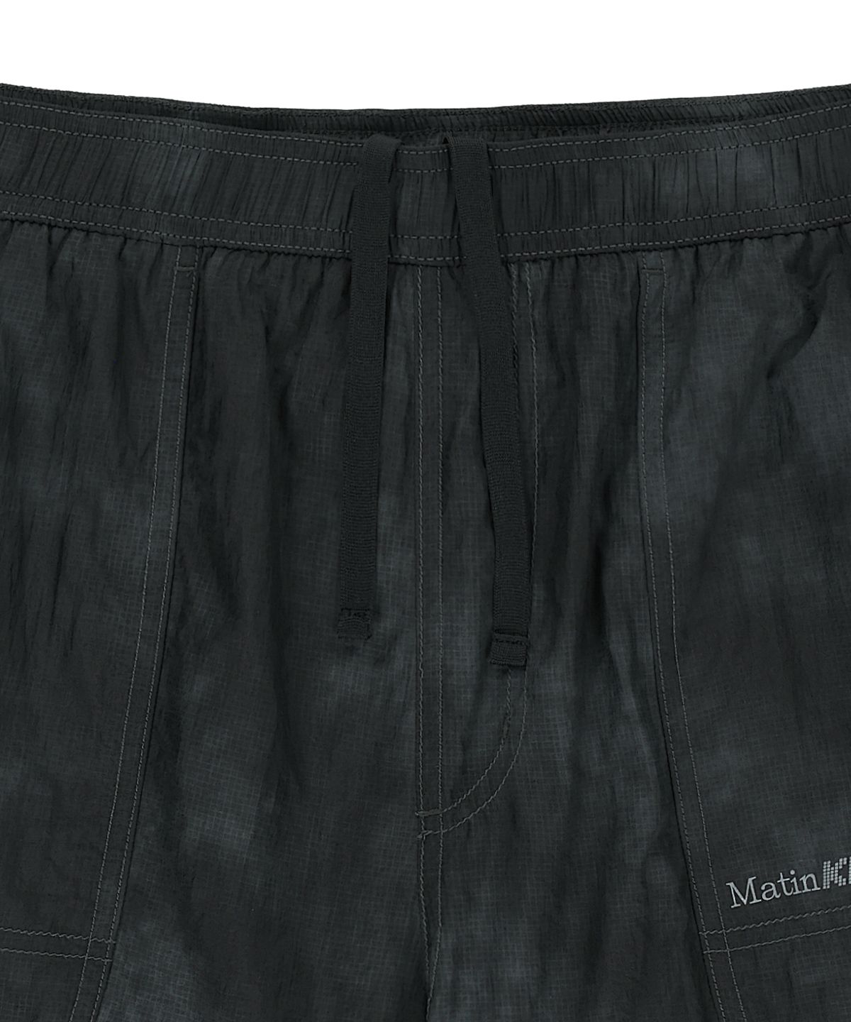 마뗑킴(MATIN KIM) MATIN PACE MOTION SHORTS FOR MEN IN BLACK